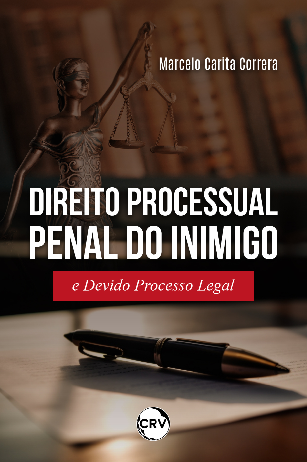 Capa do livro: Direito processual penal do inimigo e devido processo legal