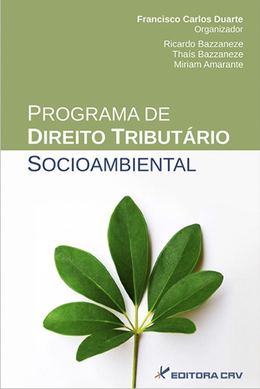 Capa do livro: PROGRAMA DE DIREITO TRIBUTÁRIO SOCIOAMBIENTAL