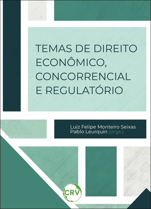 Capa do livro: Temas de direito econômico, concorrencial e regulatório