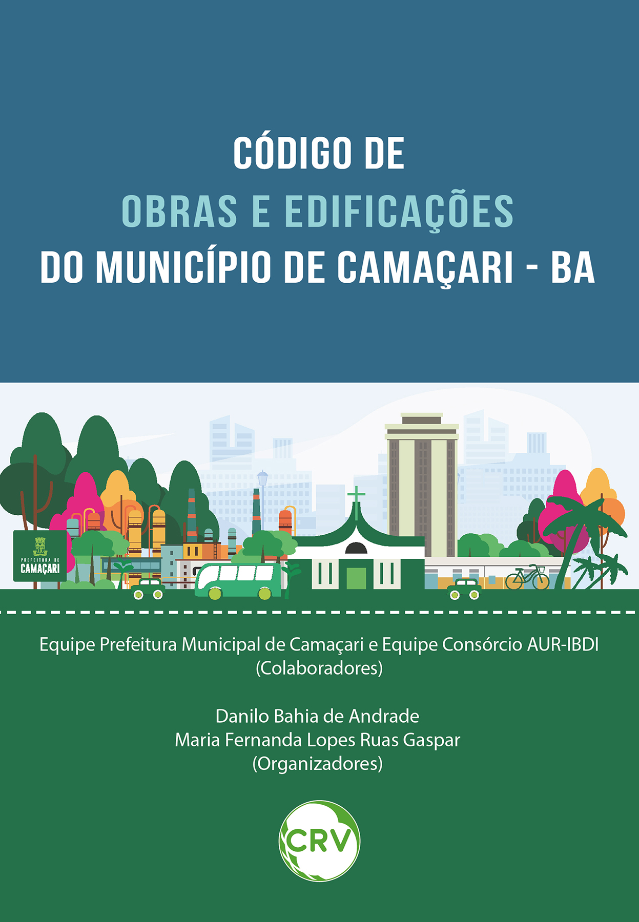 Capa do livro: Código de obras e edificações do município de Camaçari - BA