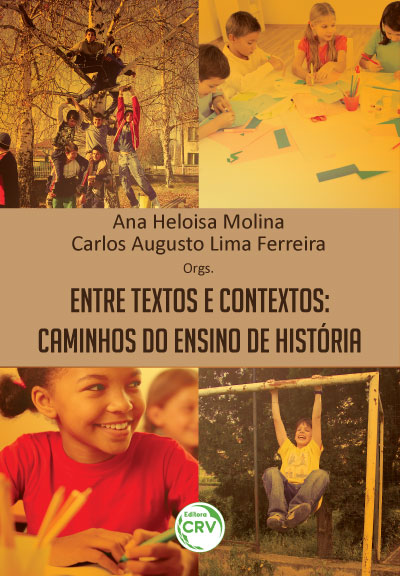 Capa do livro: ENTRE TEXTOS E CONTEXTOS:<br>caminhos do ensino de história