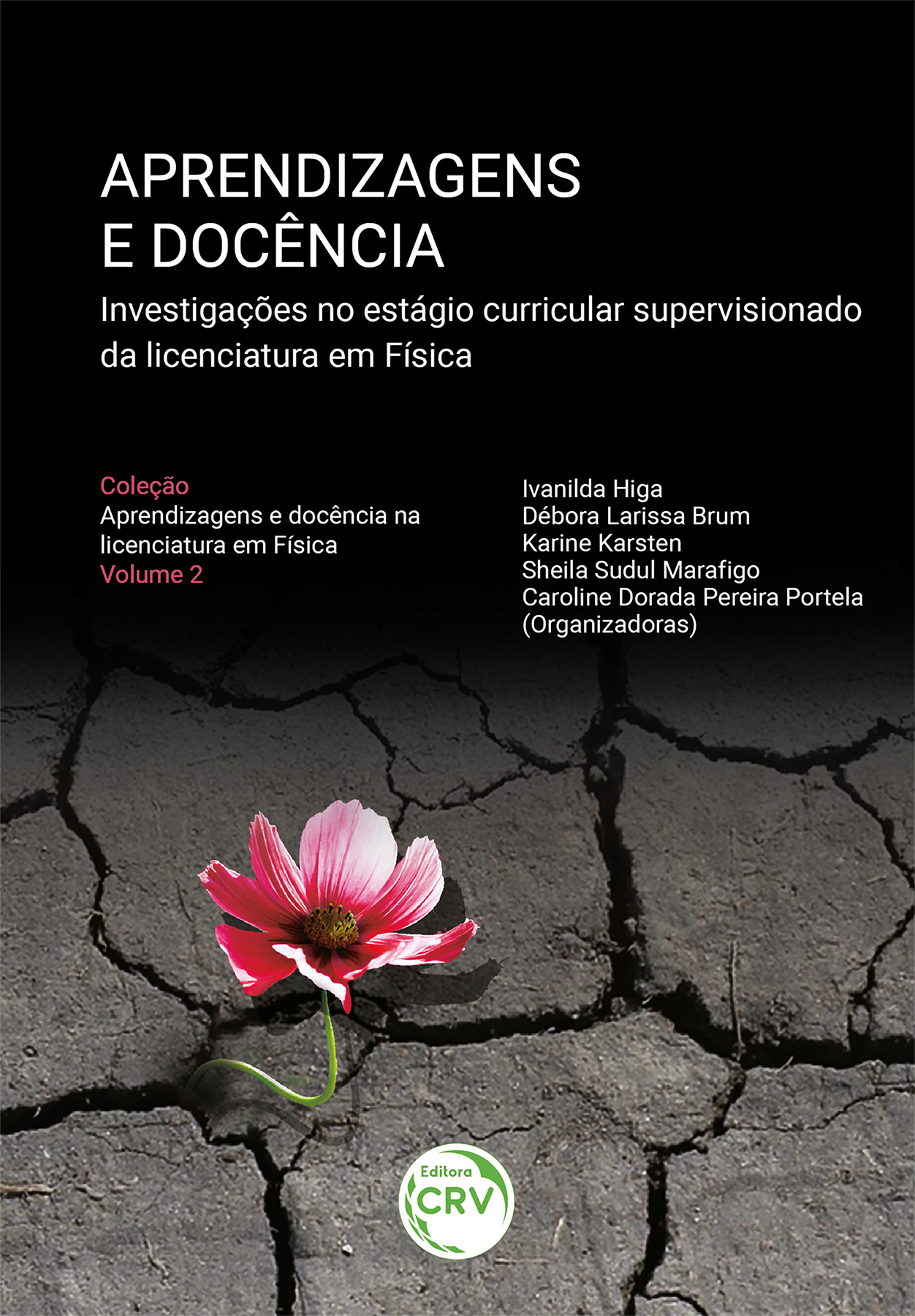 Capa do livro: APRENDIZAGENS E DOCÊNCIA<br> investigações no estágio curricular supervisionado da licenciatura em Física<br> Coleção Aprendizagens e docência na licenciatura em Física <br>Volume 2