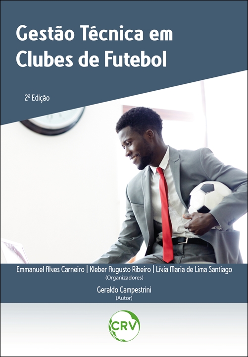 Capa do livro: GESTÃO TÉCNICA EM CLUBES DE FUTEBOL