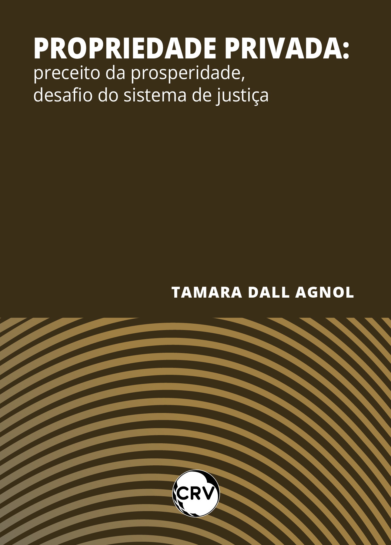 Capa do livro: Propriedade privada: <BR>Preceito da prosperidade, desafio do sistema de justiça