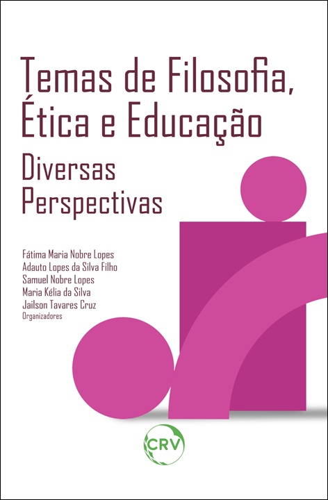 Capa do livro: Temas de filosofia, ética e educação:<br>Diversas Perspectivas