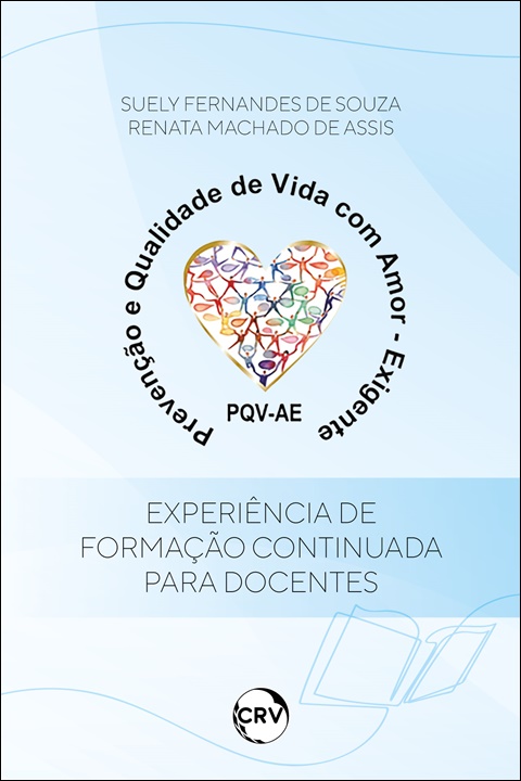 Capa do livro: Prevenção e qualidade de vida com amor-exigente: <BR>Experiência de formação continuada para docentes