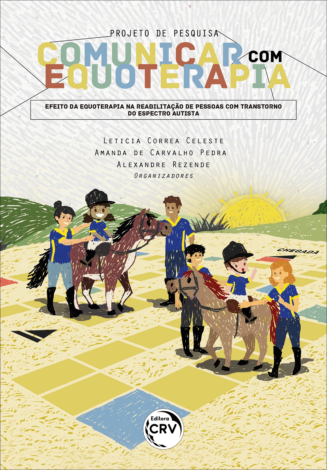 Capa do livro: COMUNICAR COM EQUOTERAPIA<br>efeito da equoterapia na reabilitação de pessoas com transtorno do espectro autista