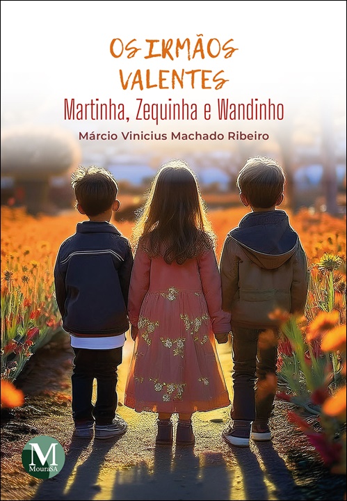 Capa do livro: Os irmãos valentes, Martinha, Zequinha e Wandinho