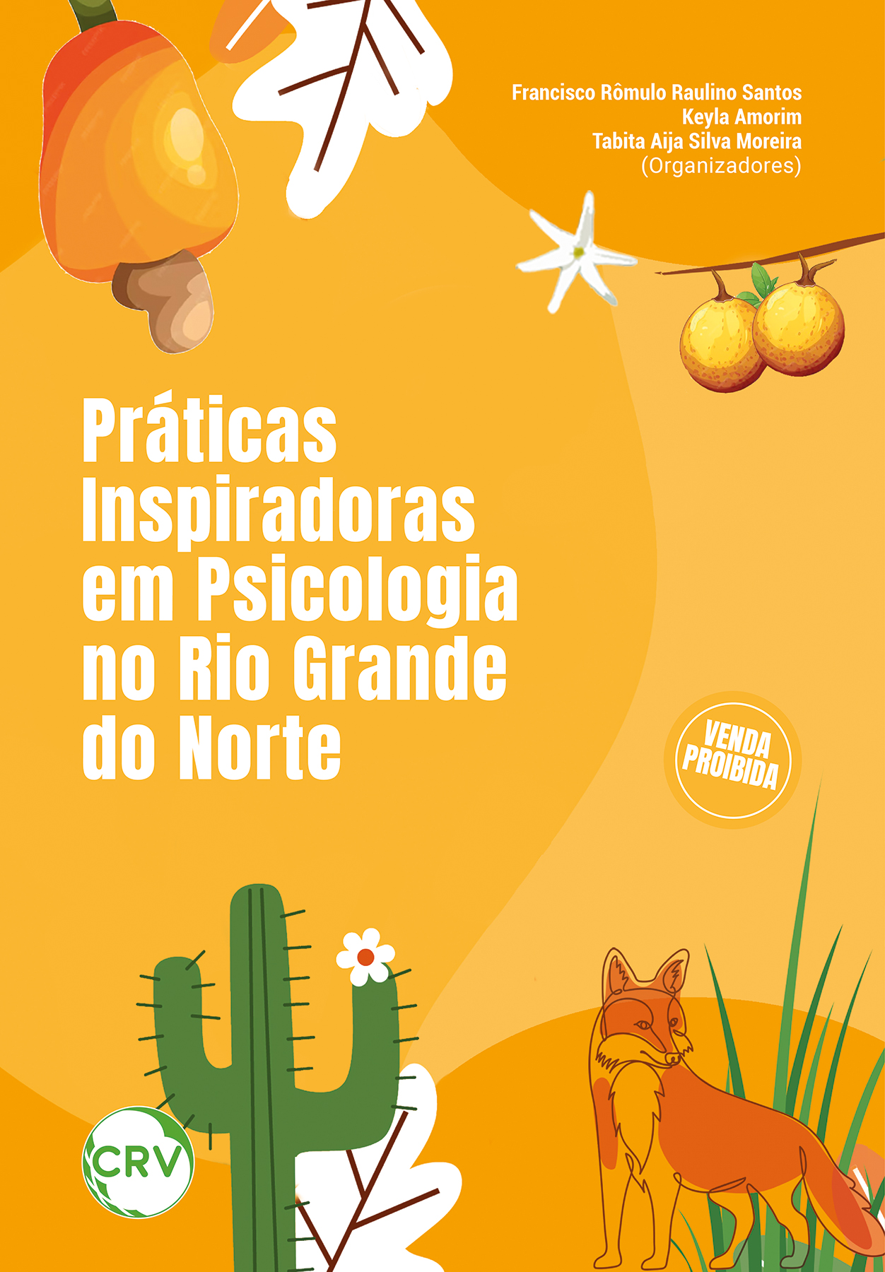 Capa do livro: Práticas inspiradoras em psicologia no Rio Grande do Norte