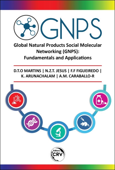 Capa do livro: GLOBAL NATURAL PRODUCTS SOCIAL MOLECULAR NETWORKING (GNPS): <br>Fundamentals and Applications