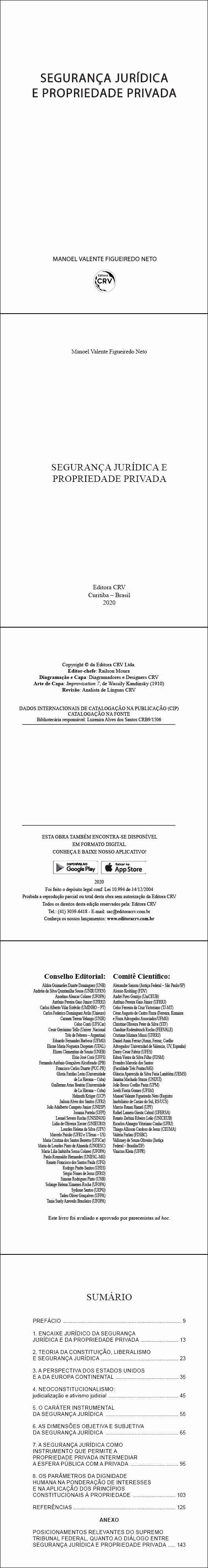 SEGURANÇA JURÍDICA E PROPRIEDADE PRIVADA